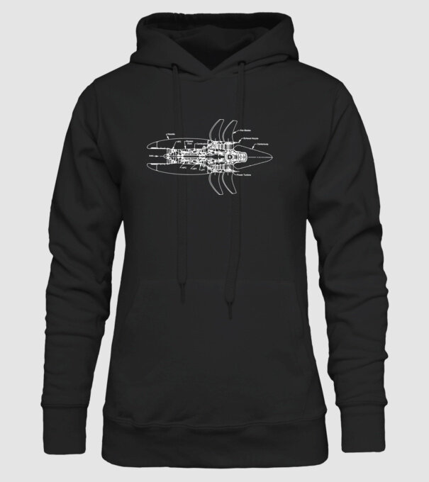 Avioane model negru pe tricou