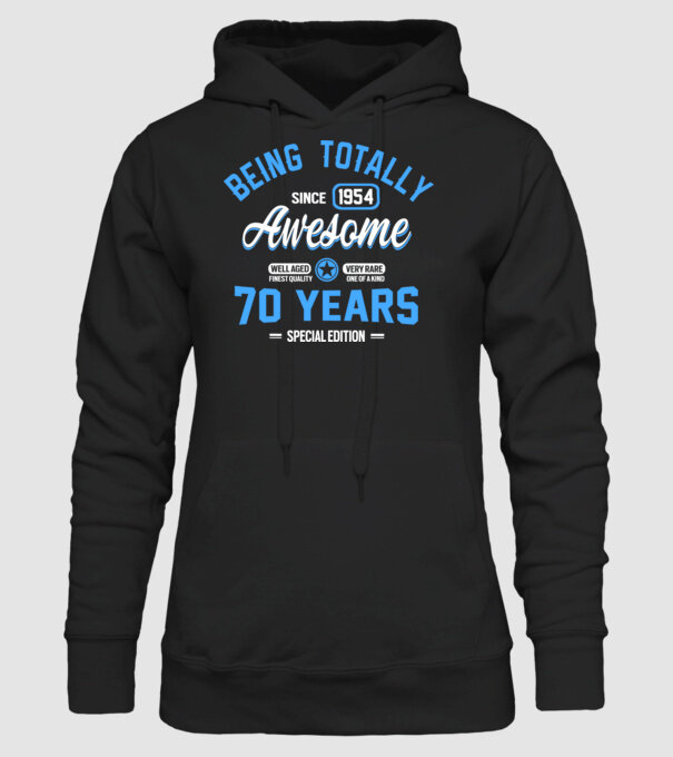 Being totally awesome 70 model negru pe tricou