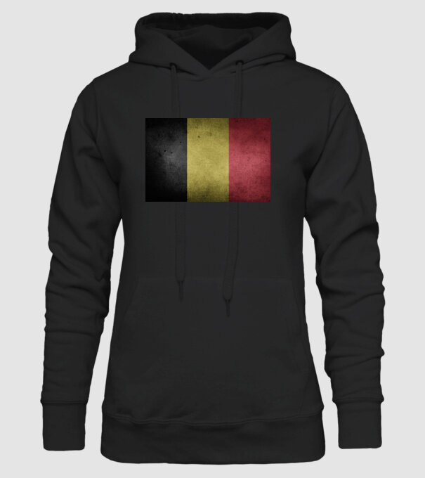 BELGIUM model negru pe tricou