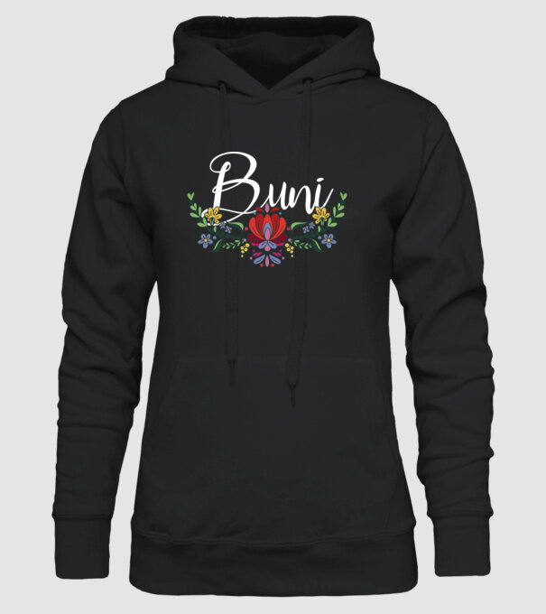 Buni model negru pe tricou