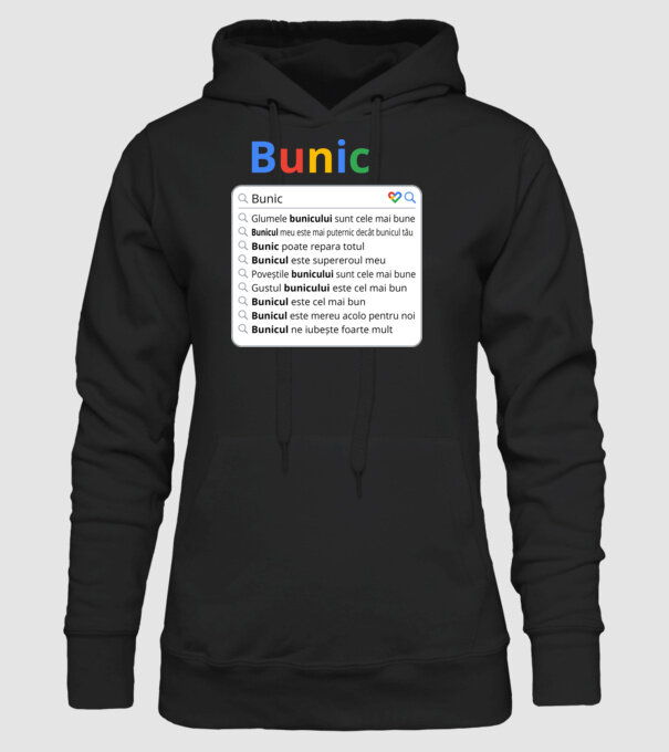 căutare Google Bunic model negru pe tricou