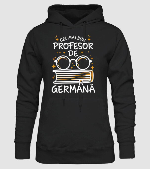 Cel mai profesor germană model negru pe tricou