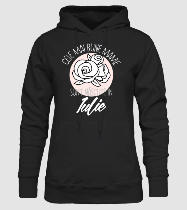 Cele mai bune mame sunt născute în Iulie model negru pe tricou