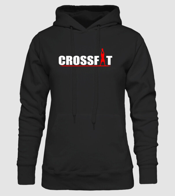 Crossfit model negru pe tricou