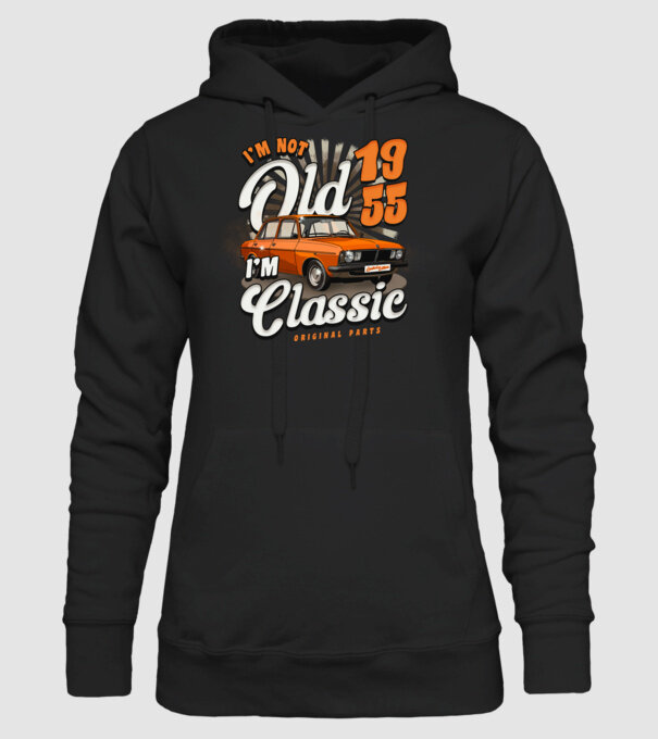 DACIA 1955 model negru pe tricou