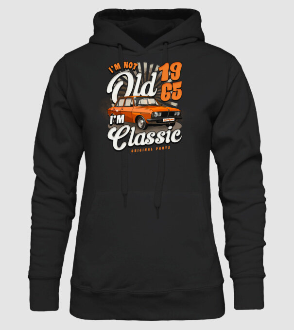 DACIA 1965 model negru pe tricou