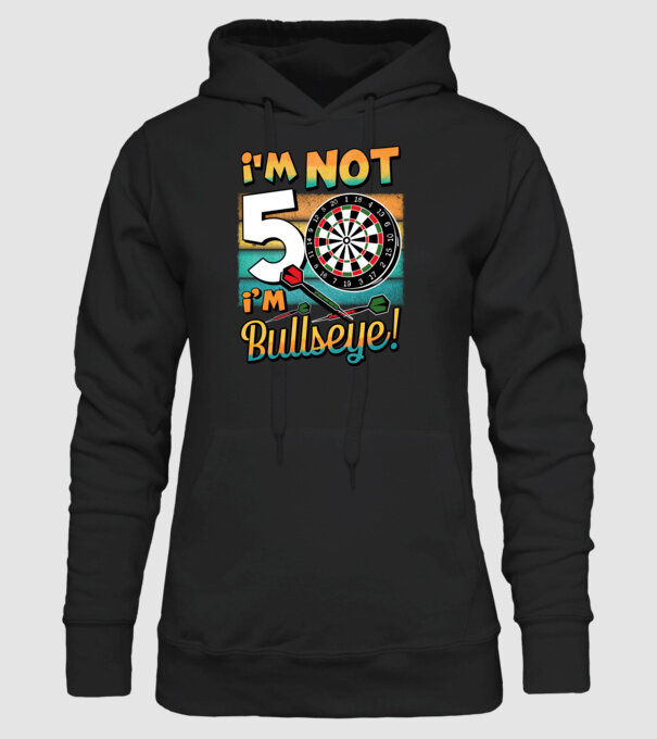 Darts Birthday 50 years old model negru pe tricou