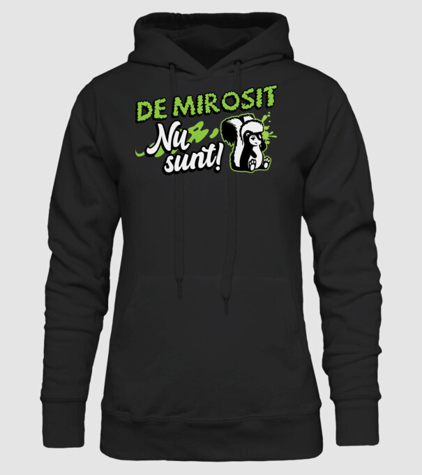 De mirosit nu sunt model negru pe tricou