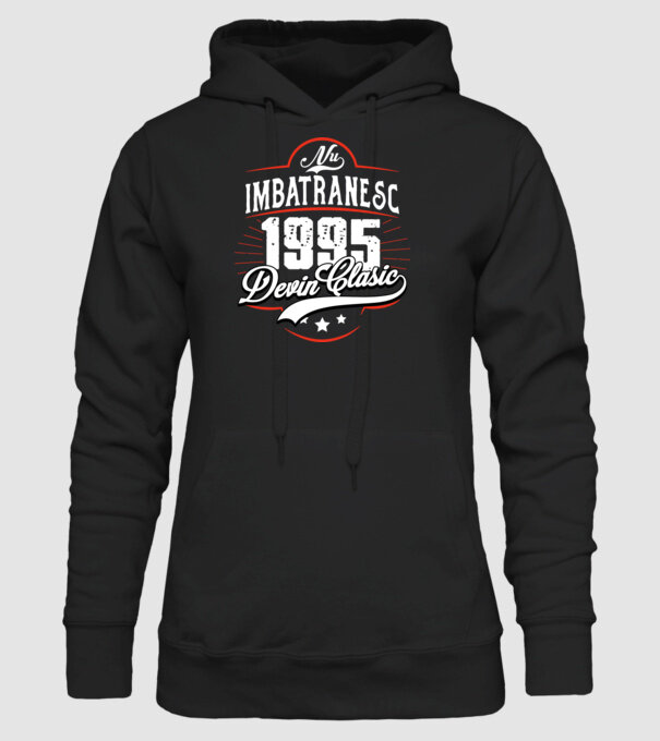 Devin Clasic - 1995 model negru pe tricou