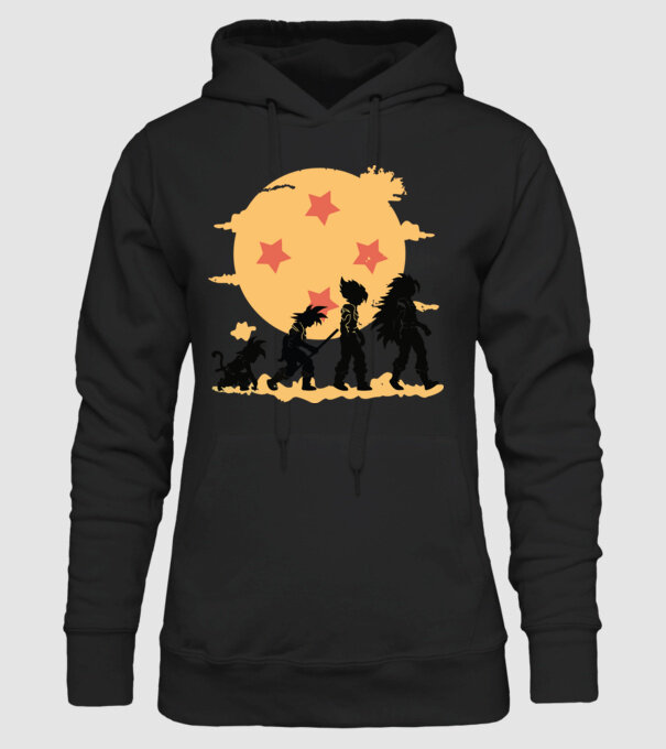 dragonball evolution model negru pe tricou