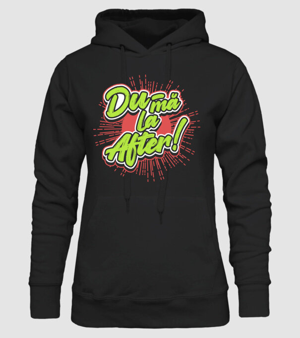 Du-mă la After model negru pe tricou