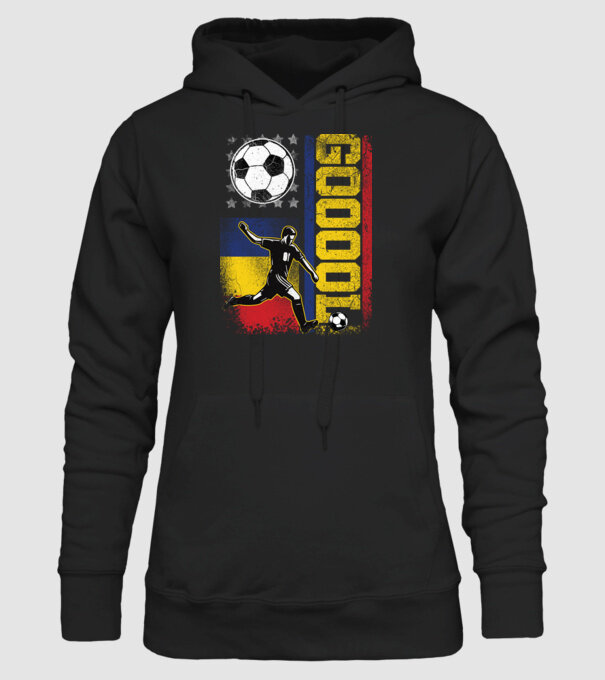GOOOL model negru pe tricou