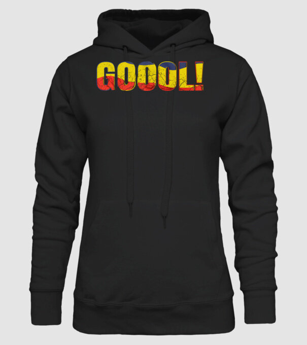GOOOL model negru pe tricou