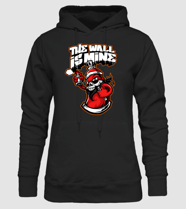 Graffiti model negru pe tricou