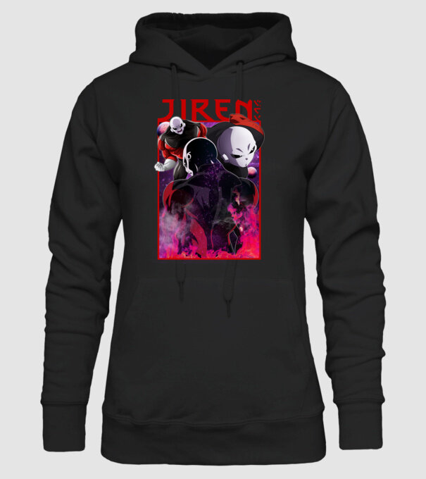 jiren dragonball model negru pe tricou