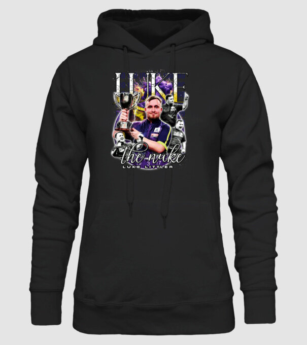 Luke the nuke model negru pe tricou