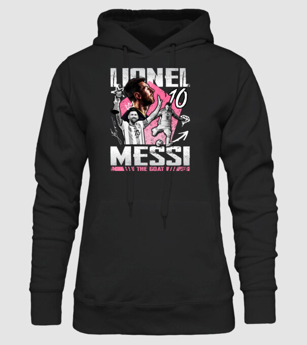 Messi tribute model negru pe tricou