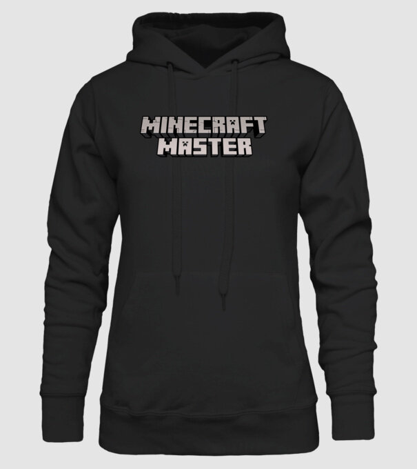 Minecraft Master model negru pe tricou