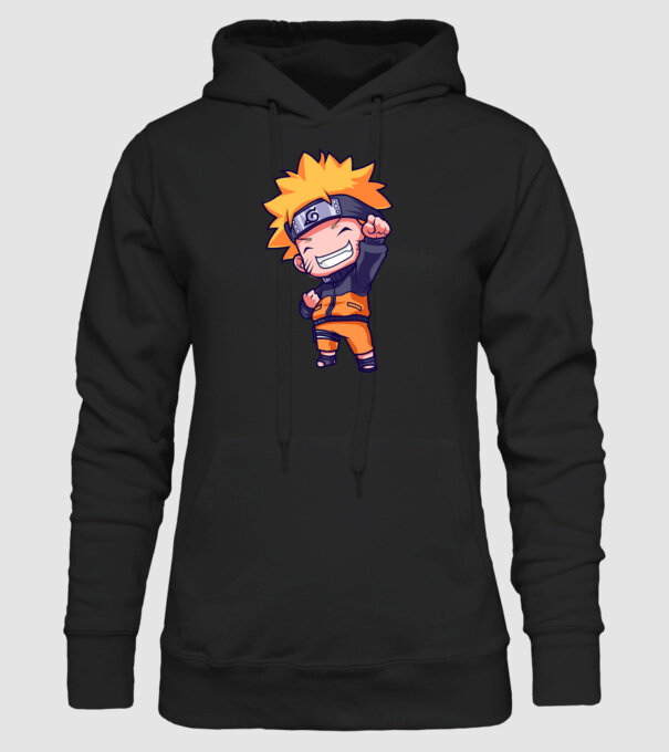 NARUTO model negru pe tricou