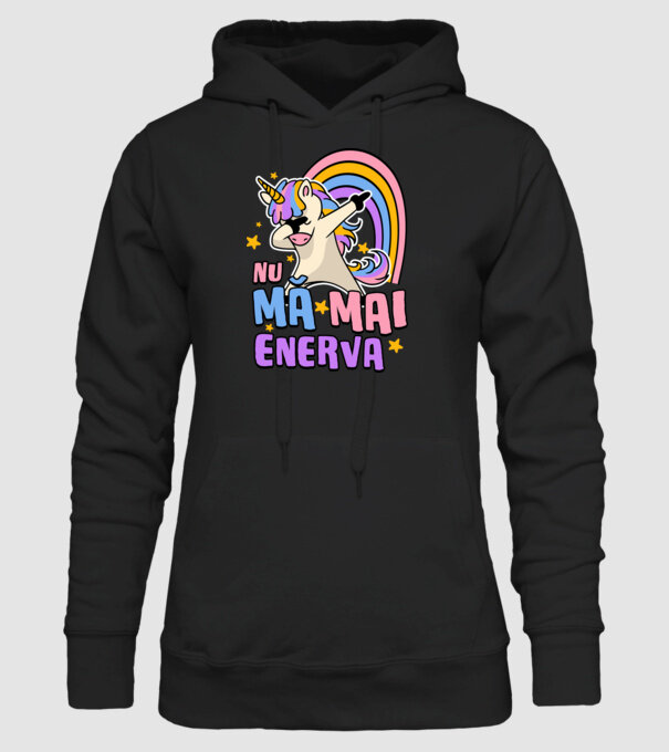 Nu mă mai enerva model negru pe tricou
