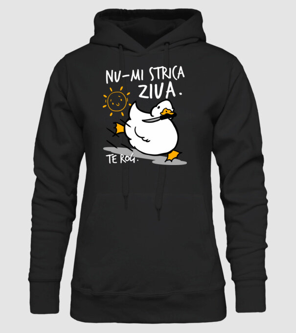 Nu-mi strica ziua. model negru pe tricou
