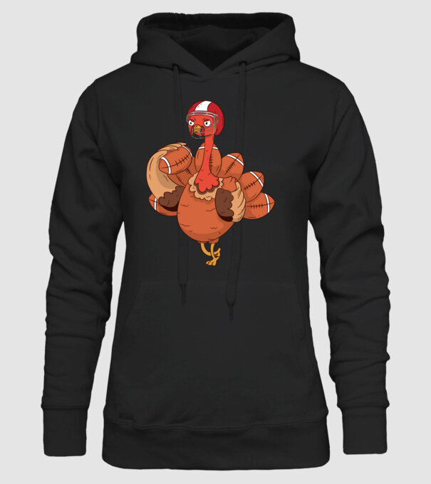 Player Turkey model negru pe tricou