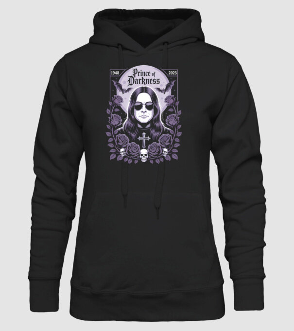 Prince of Darkness model negru pe tricou