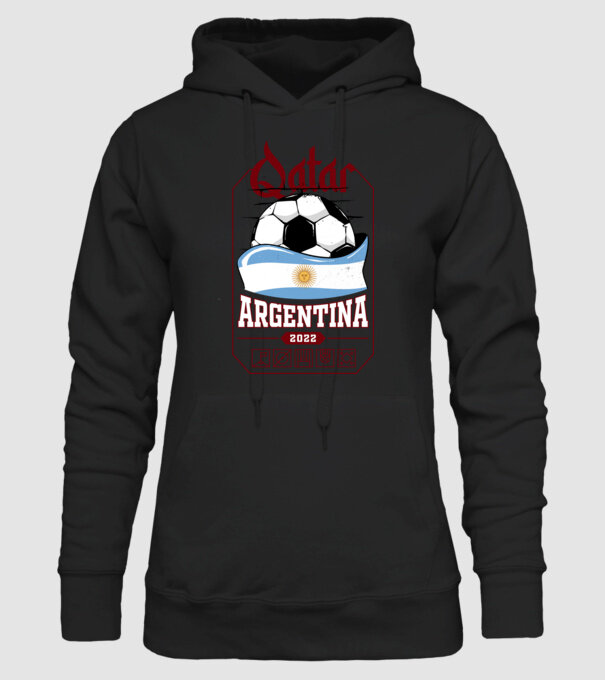 Qatar teams Argentina model negru pe tricou