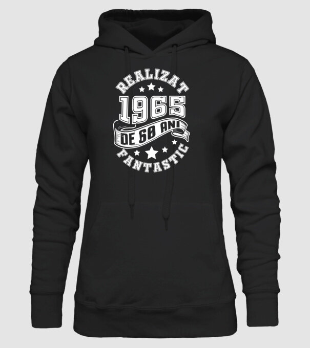 Realizat de fantastic - 1965 model negru pe tricou