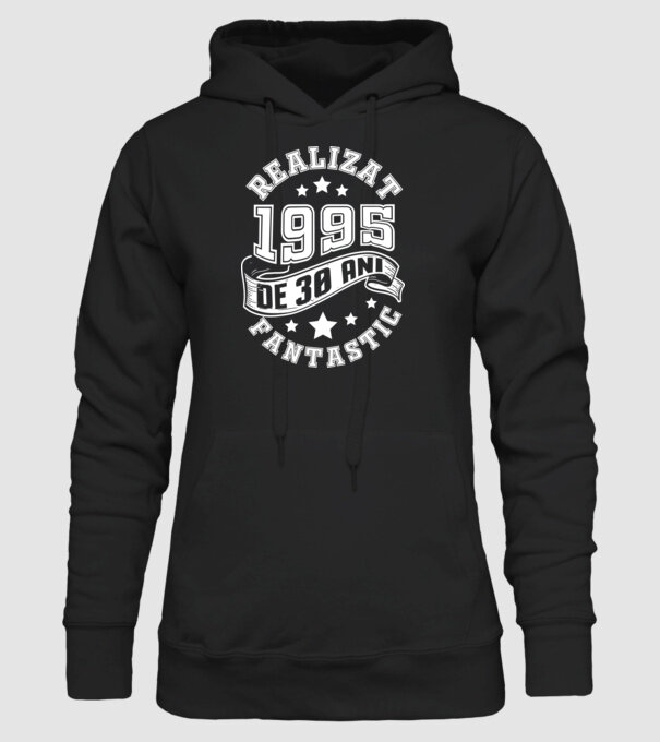 Realizat de fantastic - 1995 model negru pe tricou