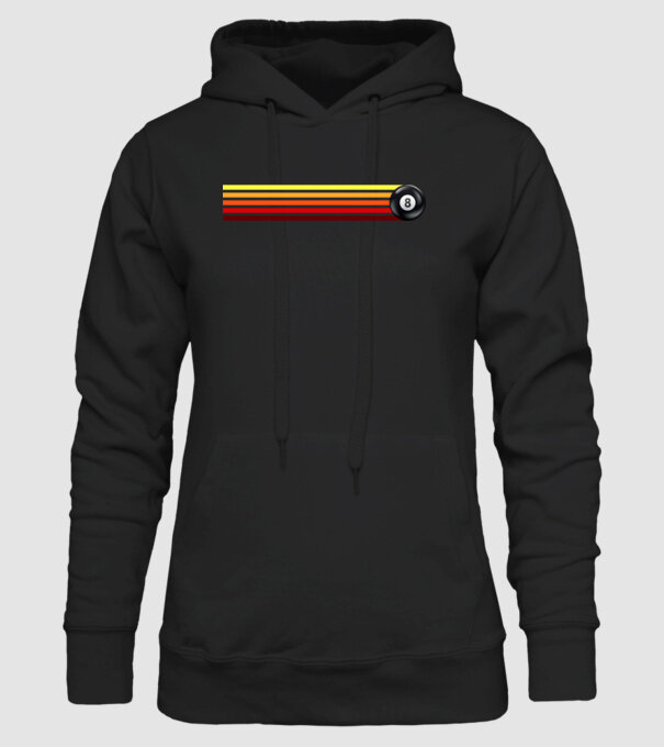 Retro - Vintage 8 ball 2 model negru pe tricou