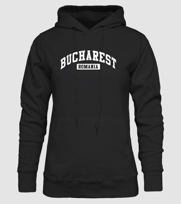 România Bucharest sport model negru pe tricou