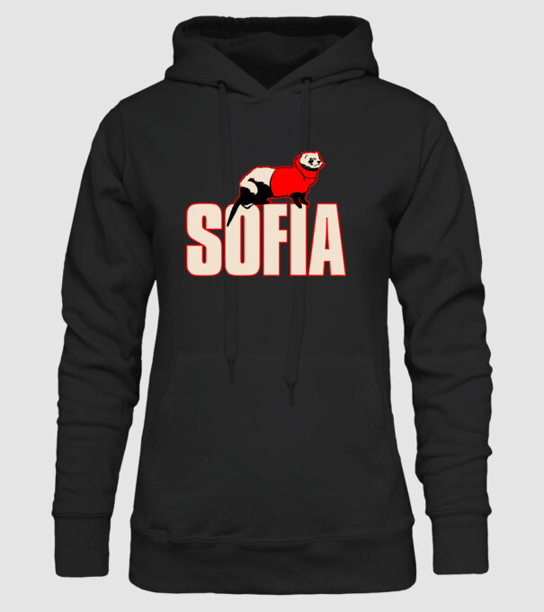 sofia la casa de papel model negru pe tricou