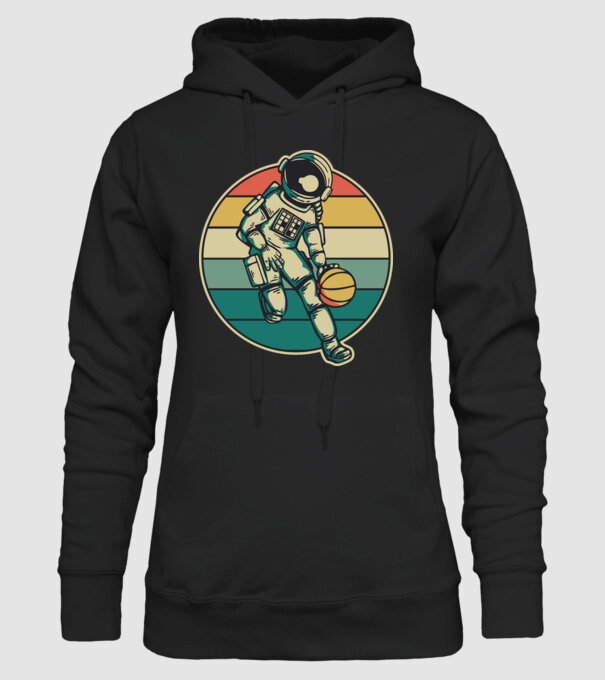 SpaceBall model negru pe tricou