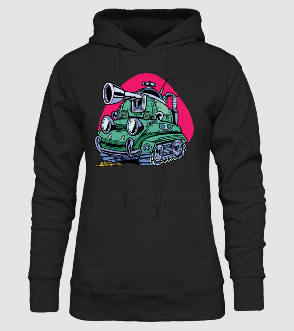 Tancuri model negru pe tricou