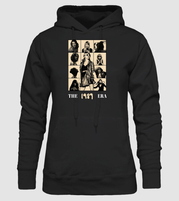 Taylor Swift ERAS peach model negru pe tricou
