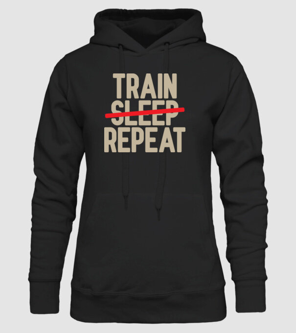 Train repeat model negru pe tricou