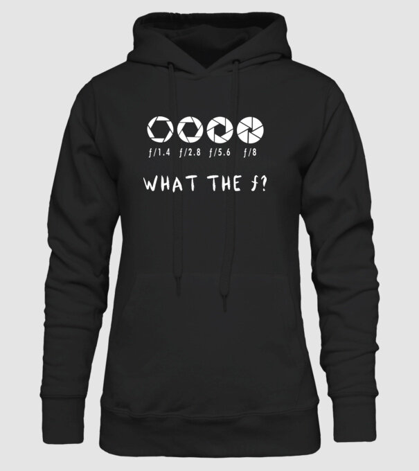 what the f model negru pe tricou