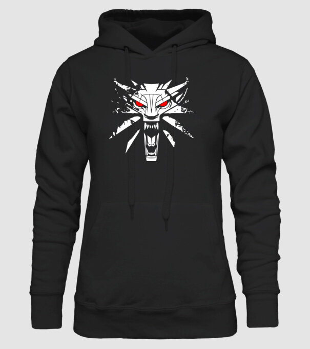 Witcher model negru pe tricou