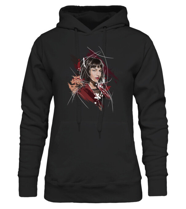  model  pe tricou