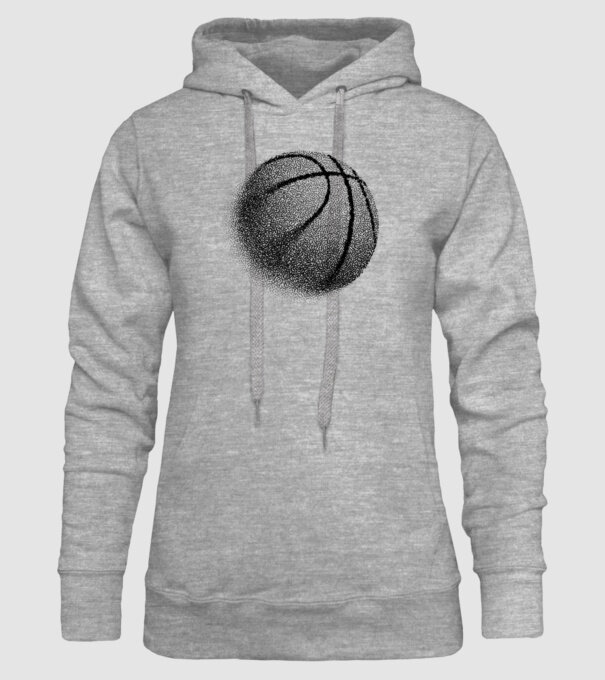 Basketball model gri pe tricou