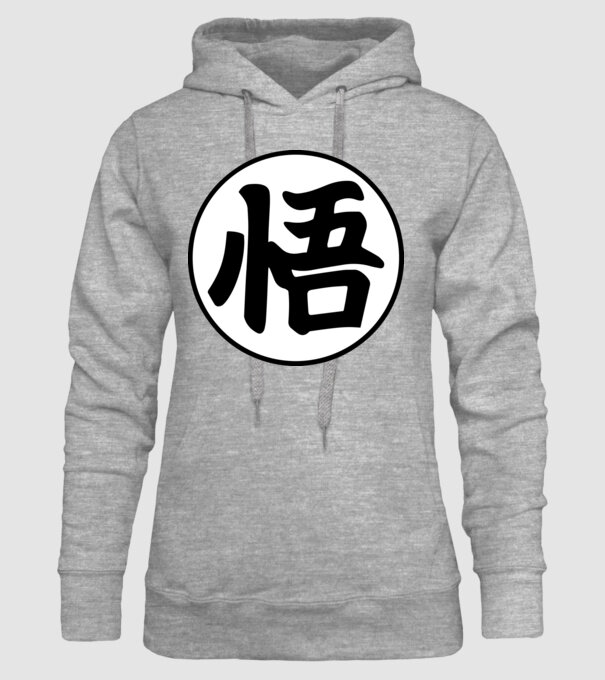 Dragonball logo model gri pe tricou