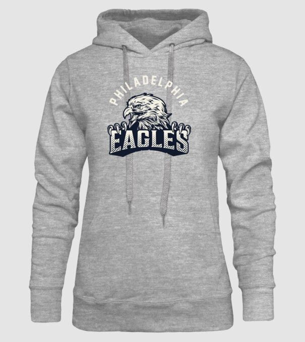 Philadelphia Eagles model gri pe tricou