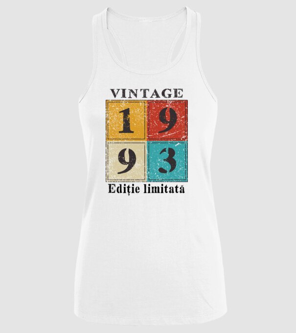 1993 - Ediție limitată model alb pe tricou