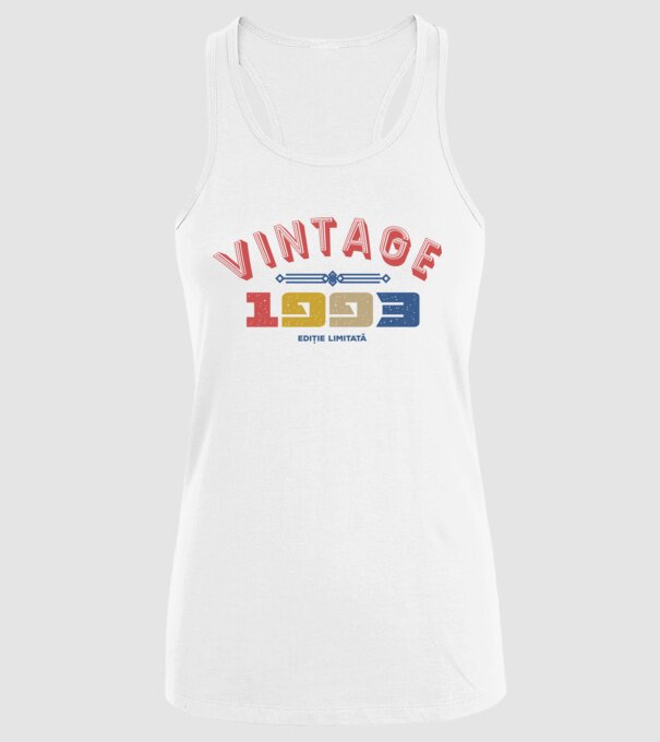 1993 Ediție limitată model alb pe tricou