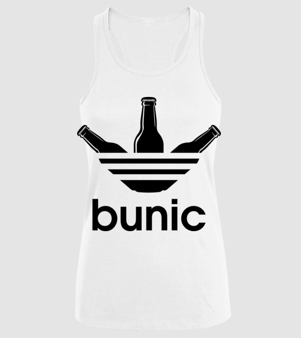 Bunicdidas model alb pe tricou