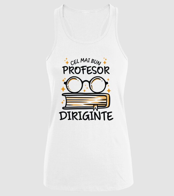Cel mai profesor diriginte model alb pe tricou