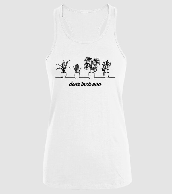 doar încă una model alb pe tricou