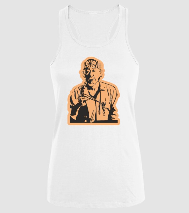 Mister miyagi cobra kai model alb pe tricou