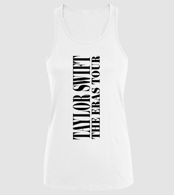 Taylor Swift Eras tour back 2 model alb pe tricou